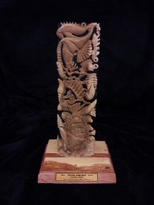 Le trophée d'Estelle Faye